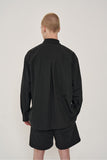 オーワイ(OY) METAL POCKET SHIRTS-BLACK