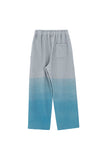 オーワイ(OY) GRADATION LOGO TUCK PANTS-GREY