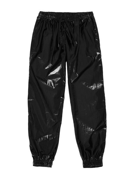 FM91.02 (エフエム91.02)　SUNSET JOGGER PANTS black