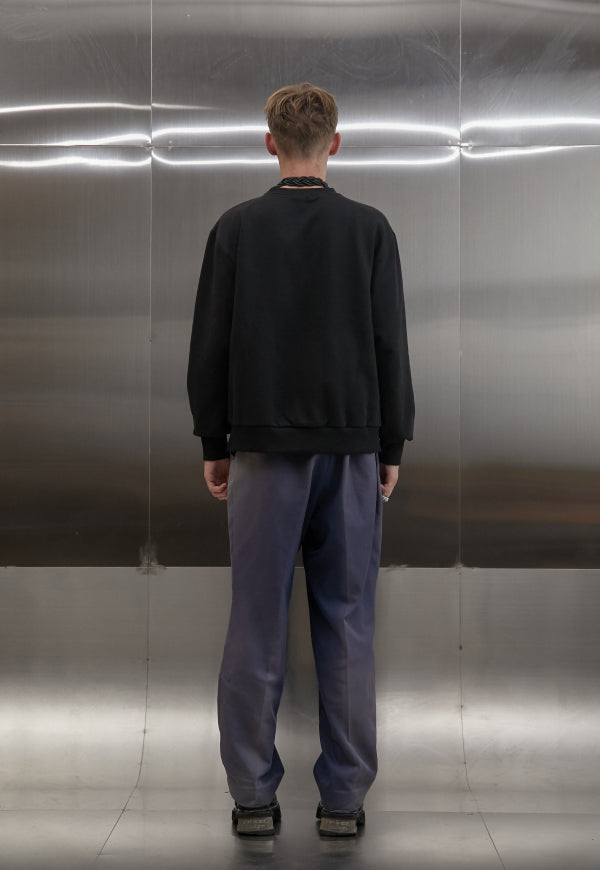 INPREP (インプレップ）SMOKE INPREP SWEATSHIRT (BLACK)