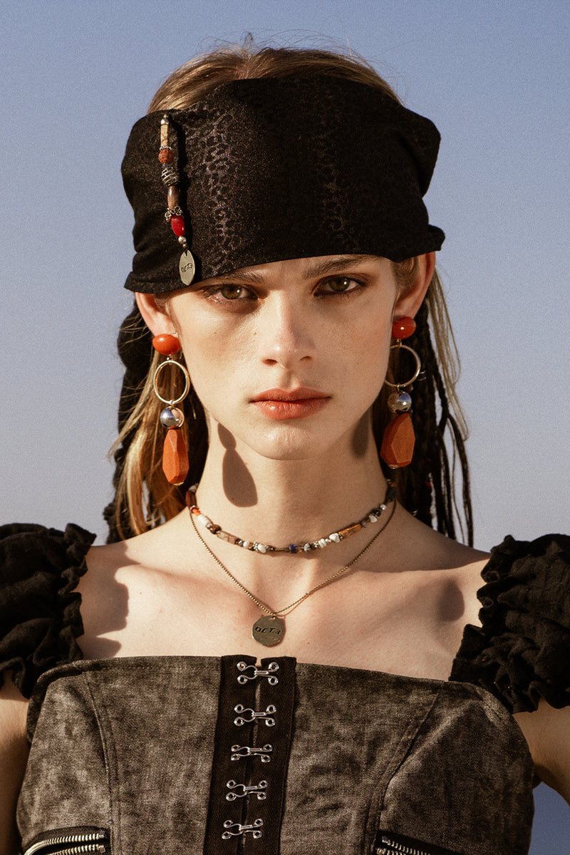 オクトーバーサード(Oct.3) Jack Sparrow Hair Band [Black]