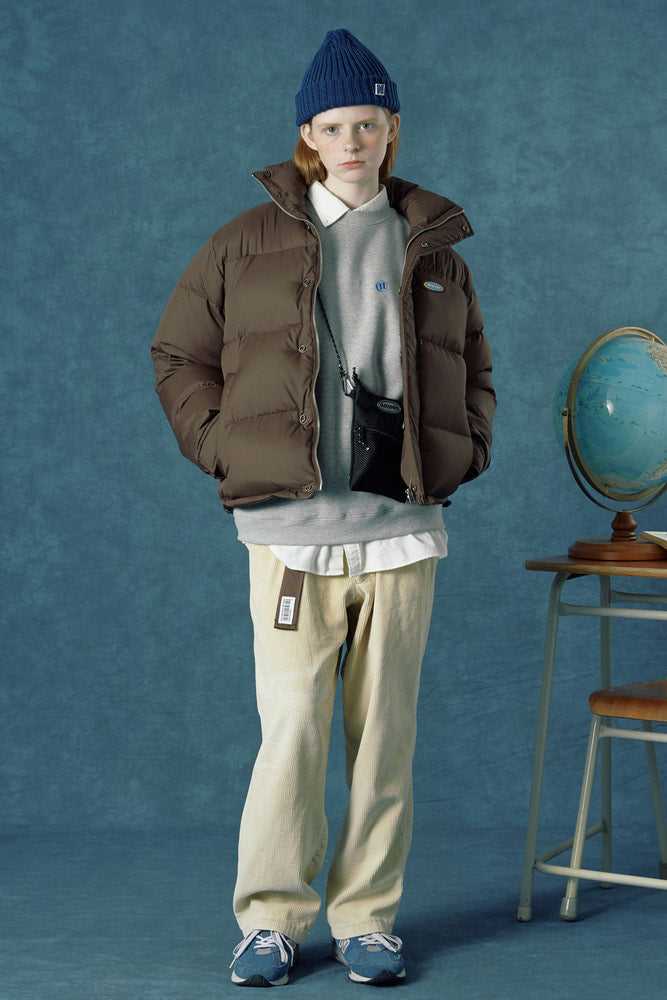 NCOVER（エンカバー）RUBBER SHORT PADDING-BROWN