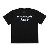 アクメドラビ(acme' de la vie) [ADLV X SIMPSONS] DREAMING MEGGIE SHORT SLEEVE T-SHIRT BLACK