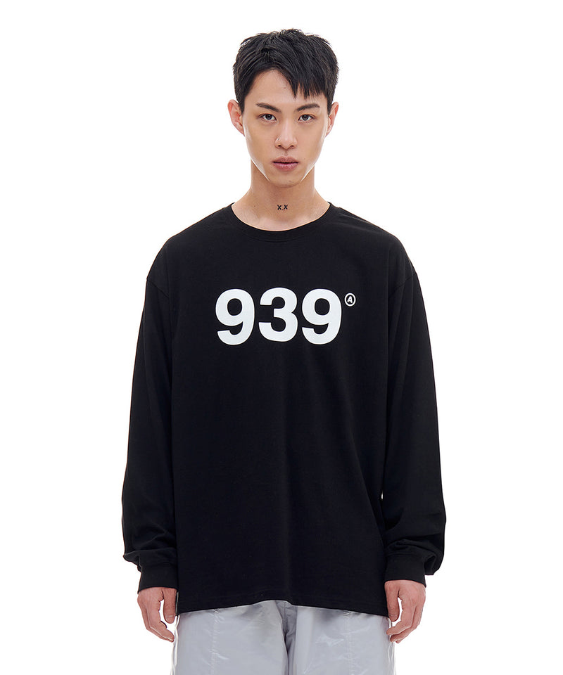 ARCHIVE BOLD (アーカイブボールド)　939 LOGO LONG SLEEVE (BLACK)