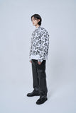 オーワイ(OY) WAVE LOGO BACK STAR JACKET-WHITE