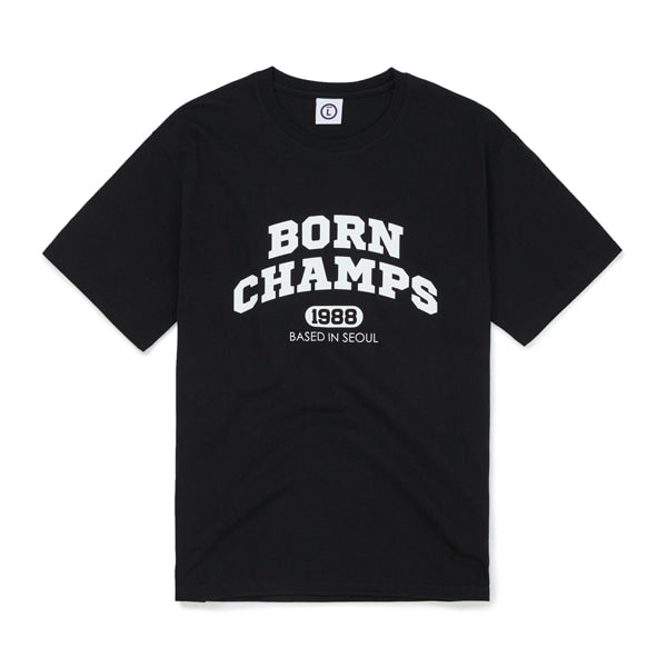 ボーンチャンプス(BORN CHAMPS) BC ARCH LOGO TEE B22ST10BK