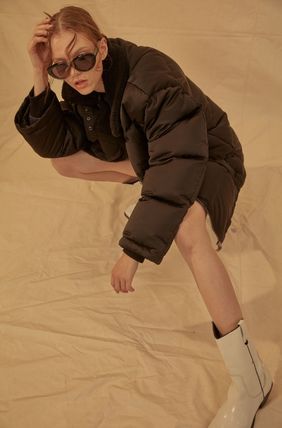 ORDINARY PEOPLE(オーディナリーピープル) MUSTANG COLLAR DUCK DOWN SHORT PADDING