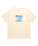 mahagrid (マハグリッド)  TRACK AND FIELD TEE [CREAM]
