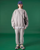 NCOVER（エンカバー）ORIGINAL SMALL LOGO TRAINING SWEATSHIRT-GREY
