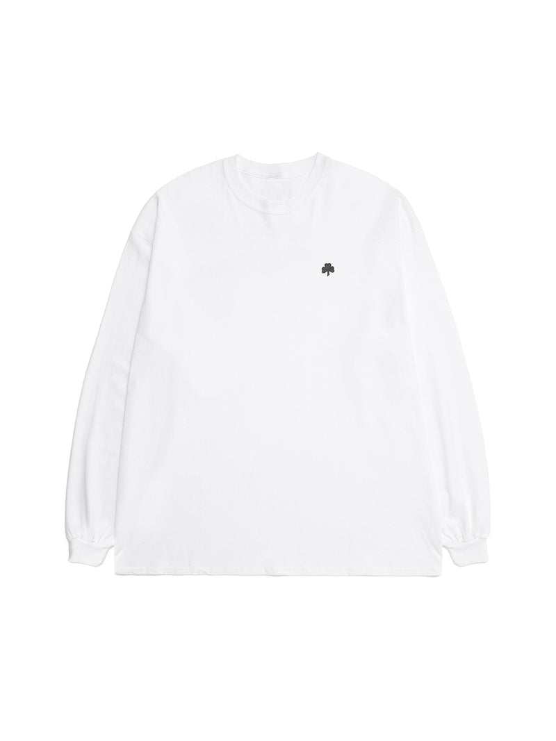 benir (ベニル)  BENIR MINI CLOVER LONG SLEEVE TEE [WHITE]