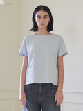 TMO BY 13MONTH（ティーエムオーバイサーティンマンス）BASIC HALF SLEEVE T-SHIRT (BLUE)