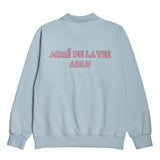 アクメドラビ(acme' de la vie)   FLAMINGO BOBBY HILL - LIGHT BLUE SWEATSHIRT