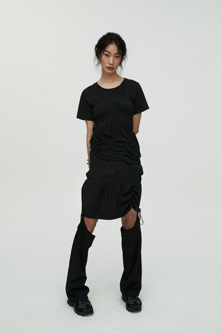 nache(ナチェ) SMOCKING T-SHIRT