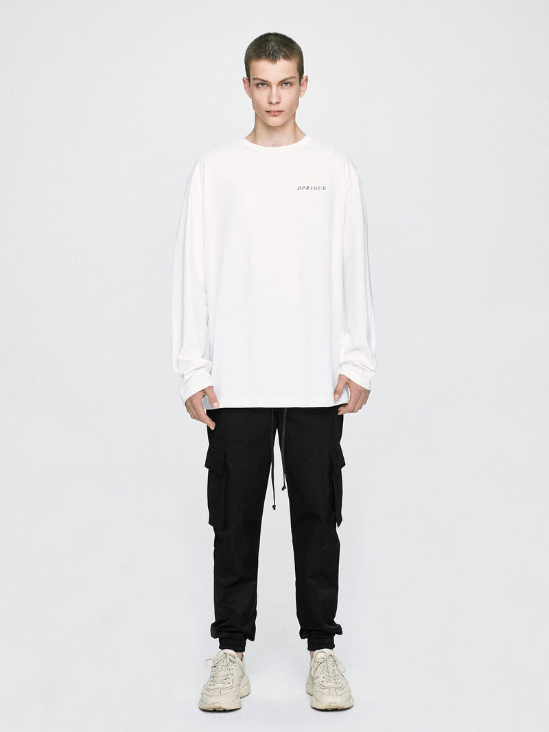 ディープリーク(DPRIQUE) LONG SLEEVE T-SHIRT - WHITE
