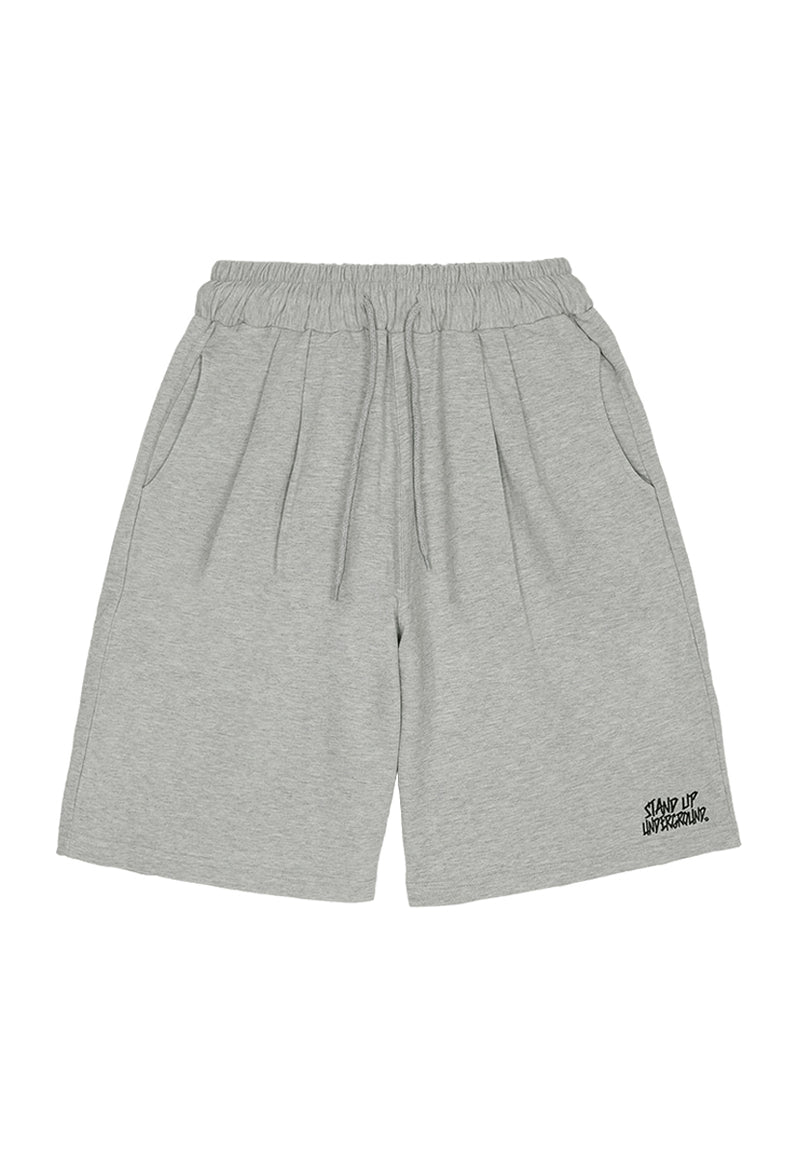 Crump (クランプ) TWO-TUCK WIDE LONG SWEATER 7PARTS SHORTS(CP0189)