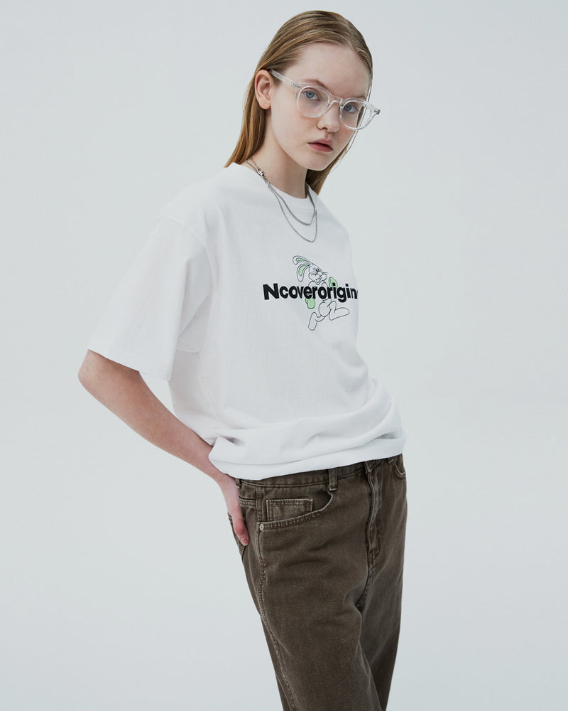 NCOVER（エンカバー）ZET RUNNING LOGO TSHIRT