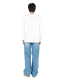 MYDEEPBLUEMEMORIES(マイディープブルーメモリーズ)     MYD front in white long sleeve