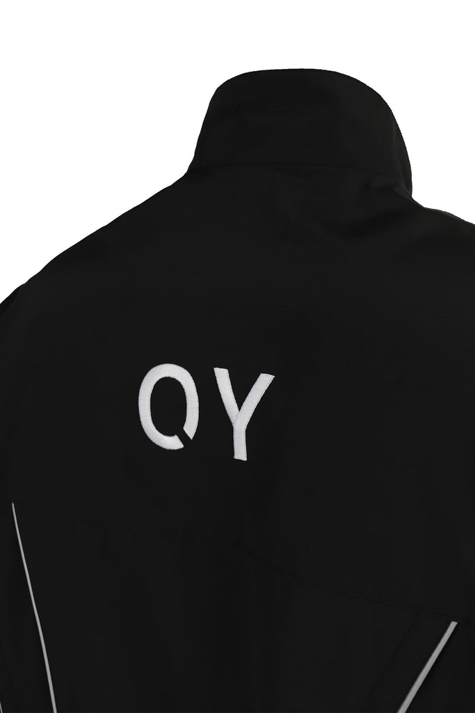 オーワイ(OY) CURVE LINE LOGO TRACK JACKET-BLACK – UNDERSTUDY CLUB