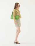TMO BY 13MONTH（ティーエムオーバイサーティンマンス）CURVED SHAPE BAG (GREEN)