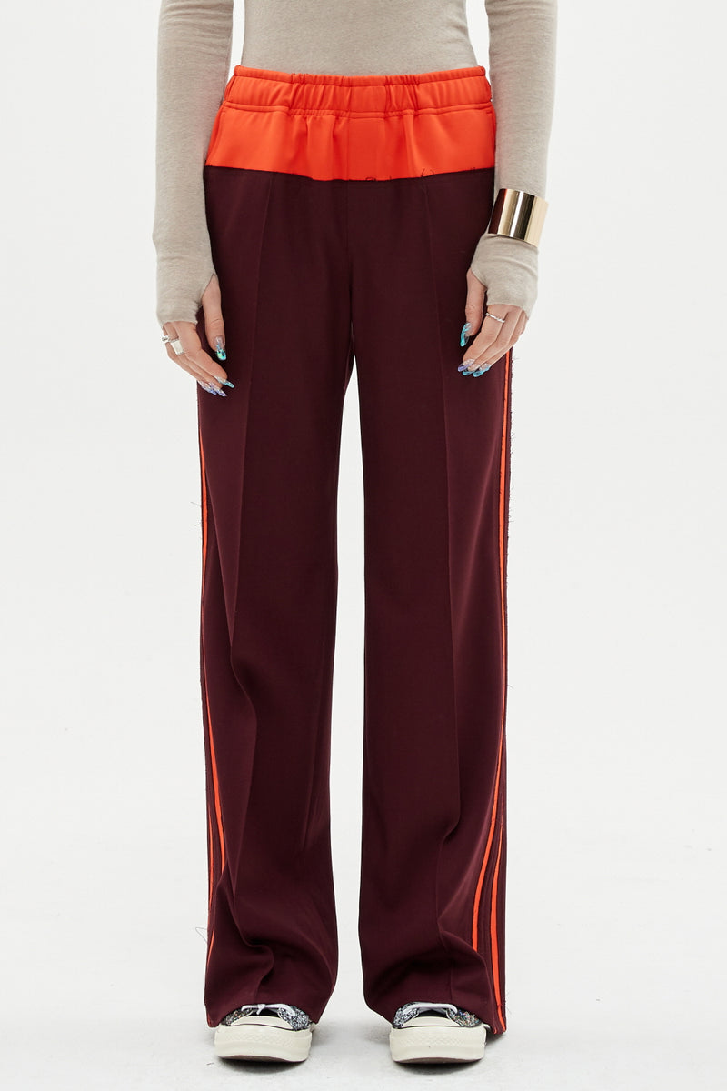 MMIC(エムエムアイシー) SIDE RAW CUT LINE PANTS