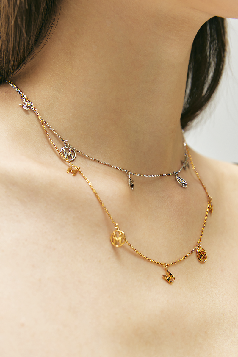 MMIC(エムエムアイシー) M LOGO NECKLACE SV