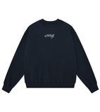 curetty (キュリティー)  C LOGO OVERSIZED SWEATSHIRT_NAVY