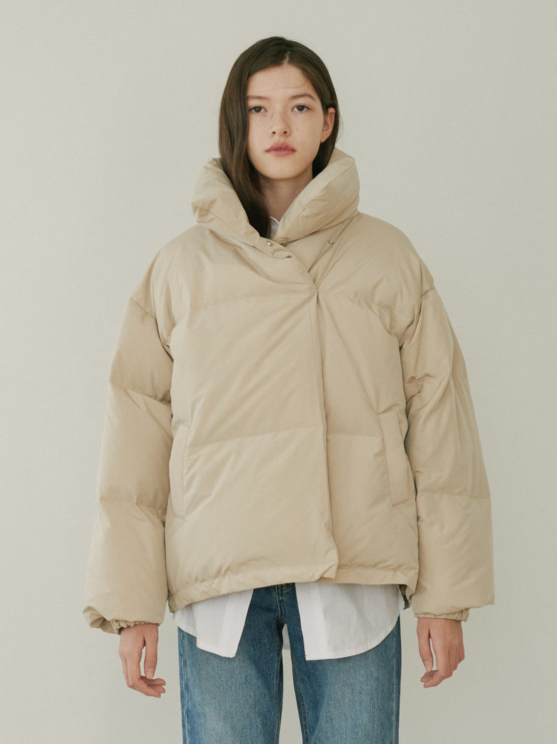 TMO BY 13MONTH（ティーエムオーバイサーティンマンス）CASUAL PADDED JACKET (BEIGE)