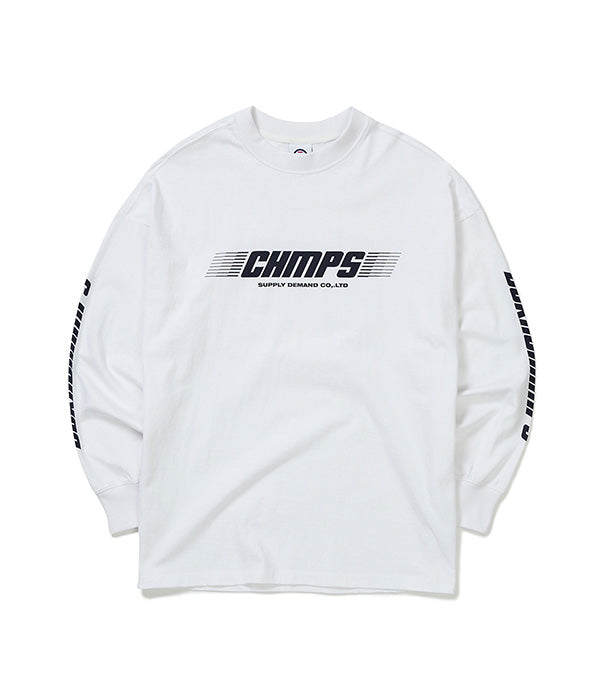 ボーンチャンプス(BORN CHAMPS)   CHMPS ITALIC LONG SLEEVE B22FT03WH
