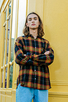 シディスコンマ(SHETHISCOMMA) BLACK CHECK SH