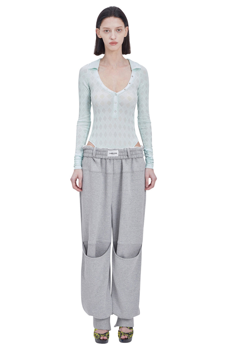 レイブレス(LABELESS) MINT DIAMOND SKIN BODYSUIT