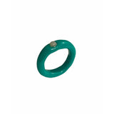 Nff(エヌエフエフ) 	 simple ring_bluish green