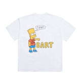 アクメドラビ(acme' de la vie) [ADLV X SIMPSONS] HOMEWORK BART SHORT SLEEVE T-SHIRT WHITE