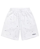mahagrid (マハグリッド) PAINTER SWEAT SHORT [WHITE]