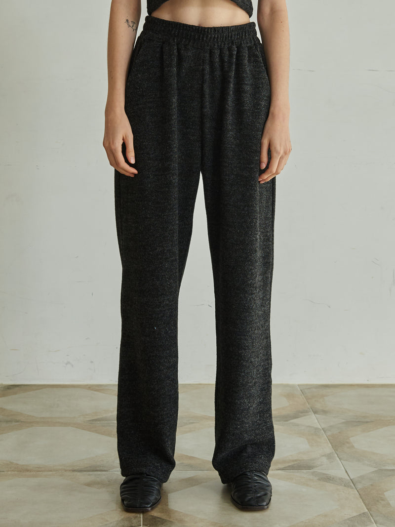 TMO BY 13MONTH（ティーエムオーバイサーティンマンス）WAIST BANDING SETUP PANTS (CHARCOAL)