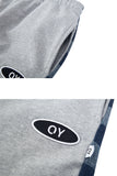 オーワイ(OY) OVER CHECK LOGO PANTS-GREY