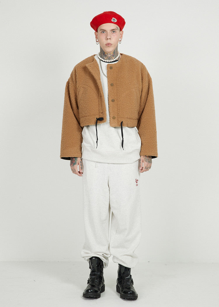 FM91.02 (エフエム91.02) TEDDY BLOUSON_CAMEL