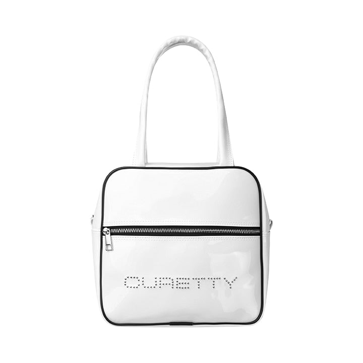 curetty (キュリティー)  C LOGO CONVEX SPORTS BAG_WHITE