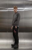 INPREP (インプレップ）SMOKE INPREP SWEATSHIRT (DARK GREY)