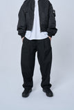 オーワイ(OY) WAVE LINE LOGO PANTS-BLACK