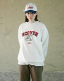 NCOVER（エンカバー）TOBY FACE ARCH LOGO SWEATSHIRT-WHITE