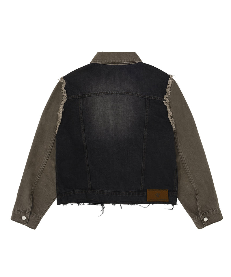 MYDEEPBLUEMEMORIES(マイディープブルーメモリーズ)      project denim jacket