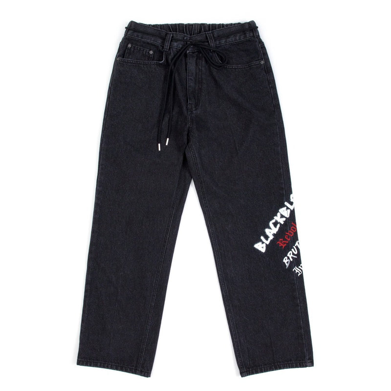 ブラックブロンド(BLACKBLOND) BBD History Denim Pants (Charcoal)
