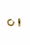 BLACKPURPLE (ブラックパープル) Dable ring earring_gold