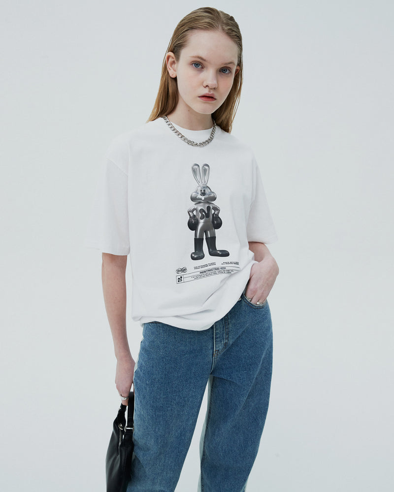 NCOVER（エンカバー）3D ZET TSHIRT-WHITE