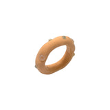 Nff(エヌエフエフ) 	 color beads ring_apricot