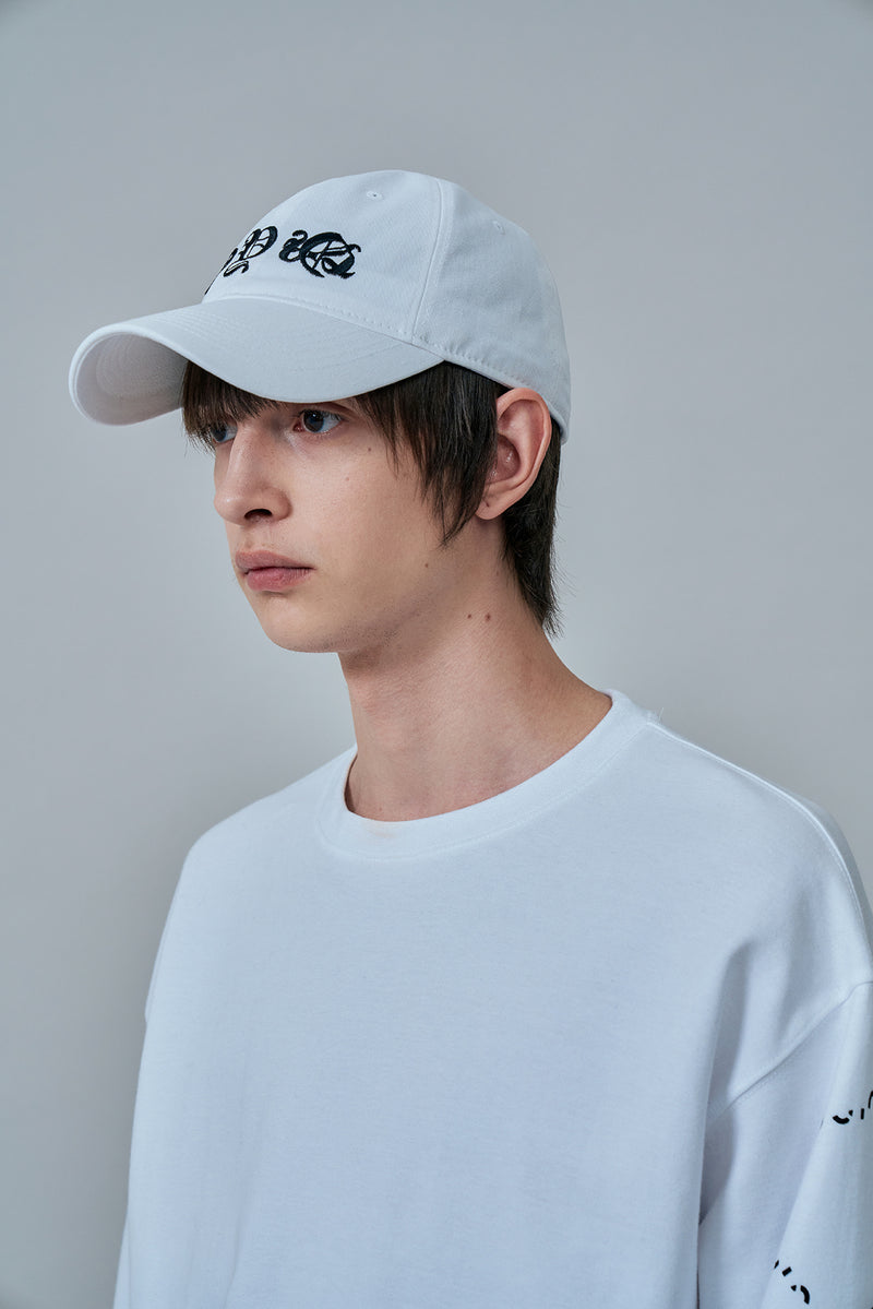 オーワイ(OY) DEVIL LOGO CAP-WHITE