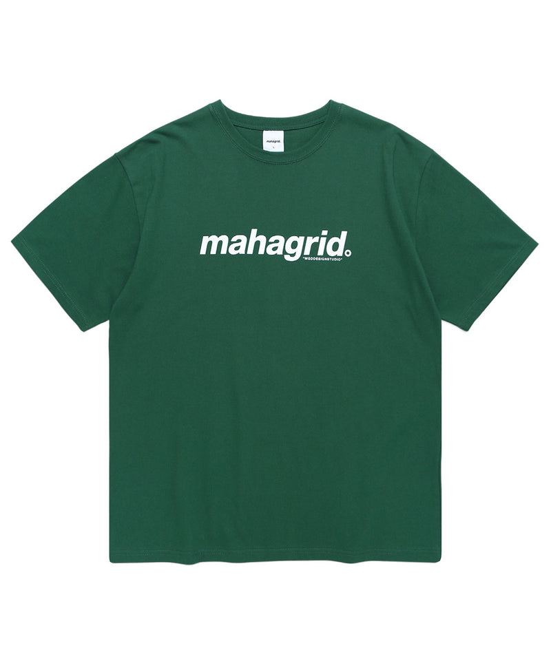 mahagrid (マハグリッド)  BASIC LOGO TEE [GREEN]