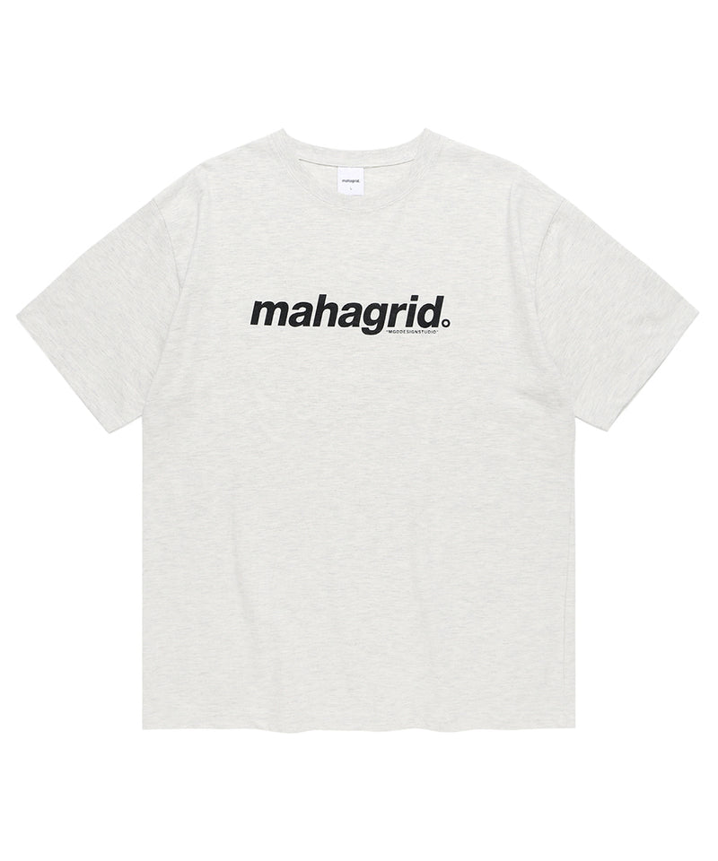 mahagrid (マハグリッド)  BASIC LOGO TEE [OATMEAL]