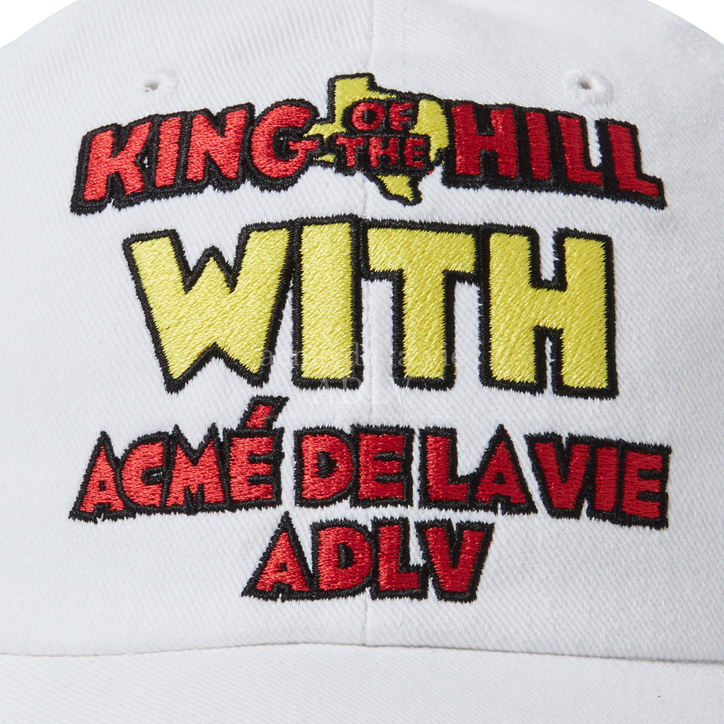 アクメドラビ(acme' de la vie)  KING OF THE HILL - WHTE BALL CAP