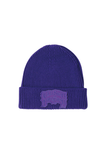 GRAFFITIONMIND(グラフィティオンマインド)          ILLUSION FANTASY PATCHED BEANIE (PURPLE)